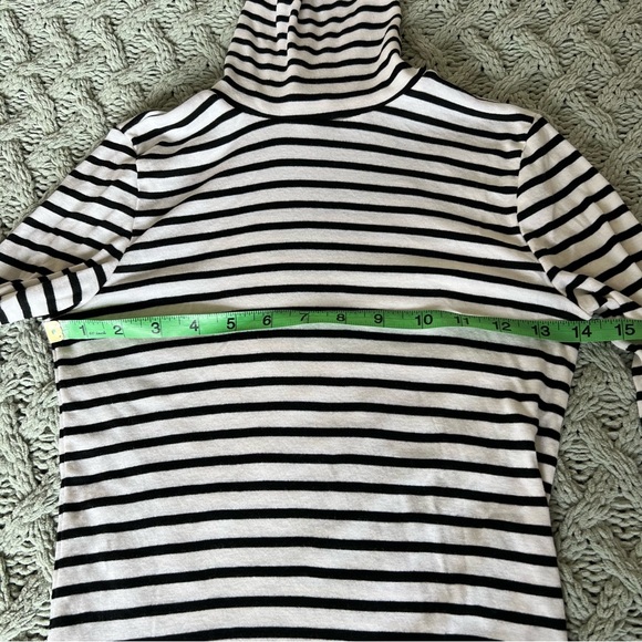Splendid - Turtleneck in Black/White Stripe - Picture 6 of 10